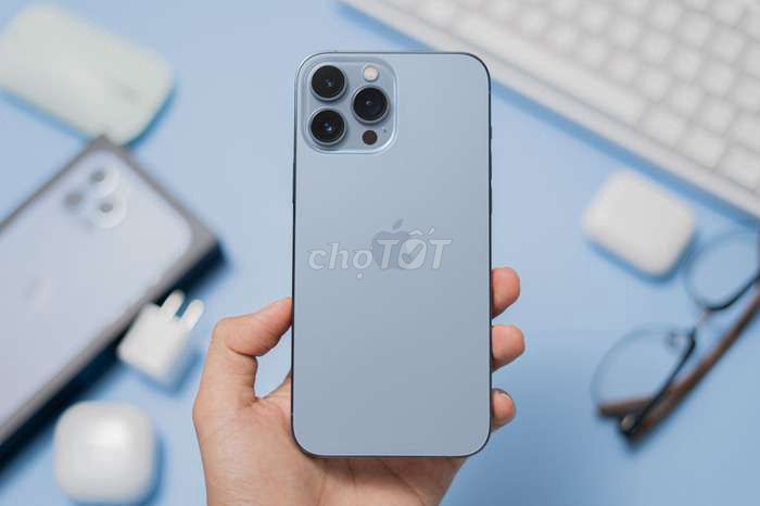 Máy thanh lý ♡ IPHONE 13 PRO MAX 256 LL/a - Blue. Mua bán Điện thoại tại Thành phố Biên Hòa Đồng Nai được đăng bởi Hàng Thanh Lý ĐẾ MOBILE hình 1