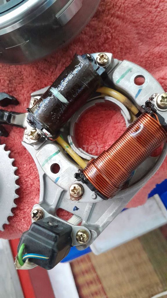 Phụ tùng xe máy Kim loại Bạc Zin đẹp. Mua bán Phụ tùng xe tại Quận Ô Môn Cần Thơ được đăng bởi Phamthanhhungtu  hình 5