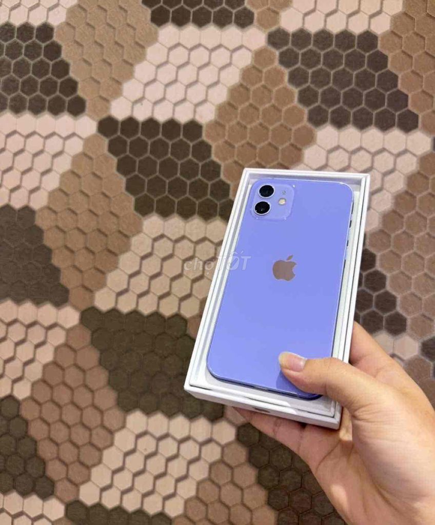iphone 12-128gb tím ch/a pin new100 zin keng. Mua bán Điện thoại tại Quận 3 Tp Hồ Chí Minh được đăng bởi Nam Á Mobile hình 1