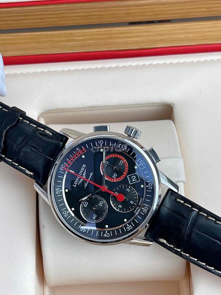 Longines Heritage L4.754.4.52.3 Chronograph Record