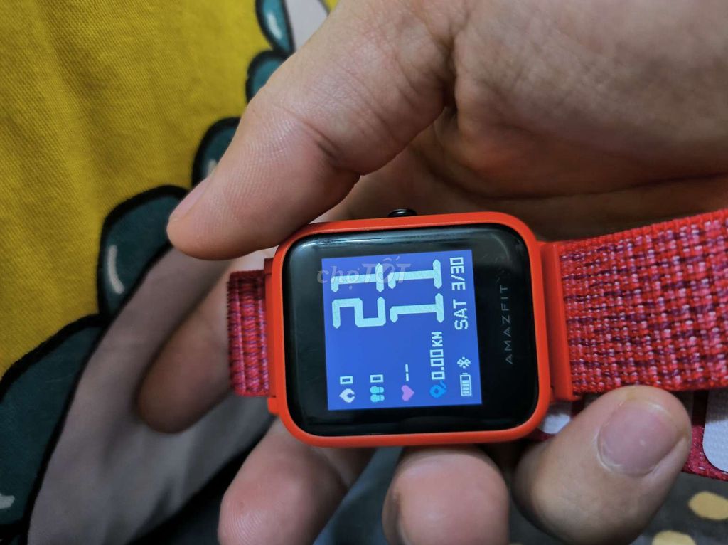 Đồng hồ chạy bộ Amazfit Bip, có GPS, Màn MIPs