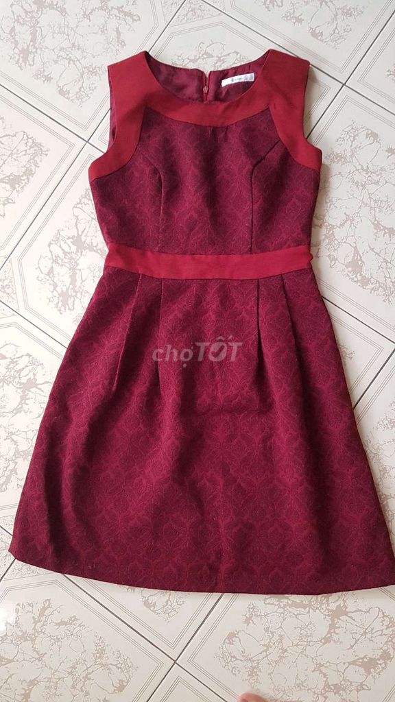 0906930701 - Váy bông đỏ đẹp