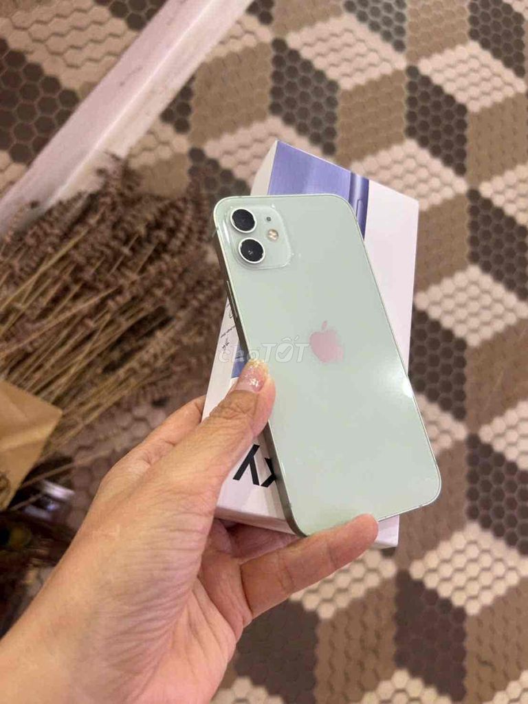 iphone 12-64gb green qtế mỹ pin100 zin keng. Mua bán Điện thoại tại Quận 3 Tp Hồ Chí Minh được đăng bởi Nam Á Mobile hình 1