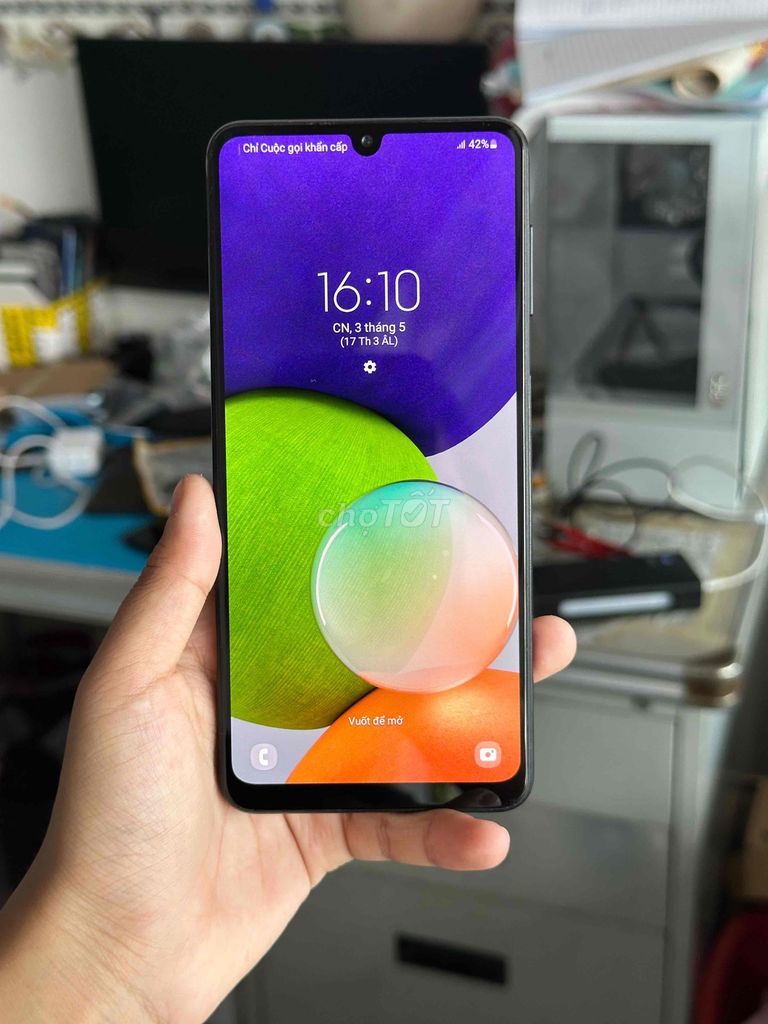 Samsung A22 6GB/128GB Đen. Mua bán Điện thoại tại Thị xã Tân Uyên Bình Dương được đăng bởi Cửa hàng Kim Tuyến hình 1