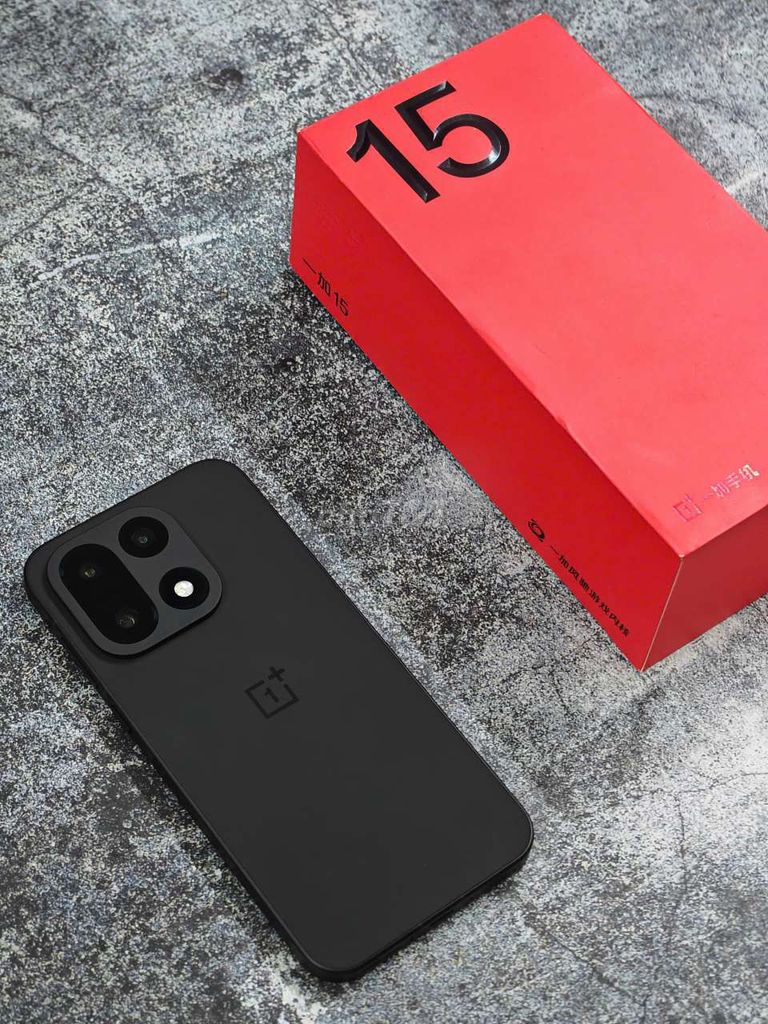 OnePlus 15 5G Đen Fullbox Rom Quốc Tế. Mua bán Điện thoại tại Quận Thanh Khê Đà Nẵng được đăng bởi Tú MB hình 1