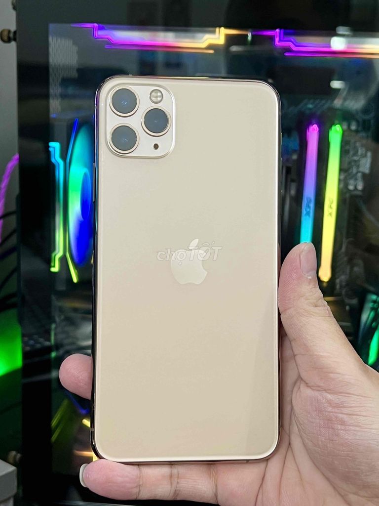 IPhone 11 Pro Max 64GB Qte Icloud Chính Chủ Gold. Mua bán Điện thoại tại Huyện Hóc Môn Tp Hồ Chí Minh được đăng bởi Real hình 1