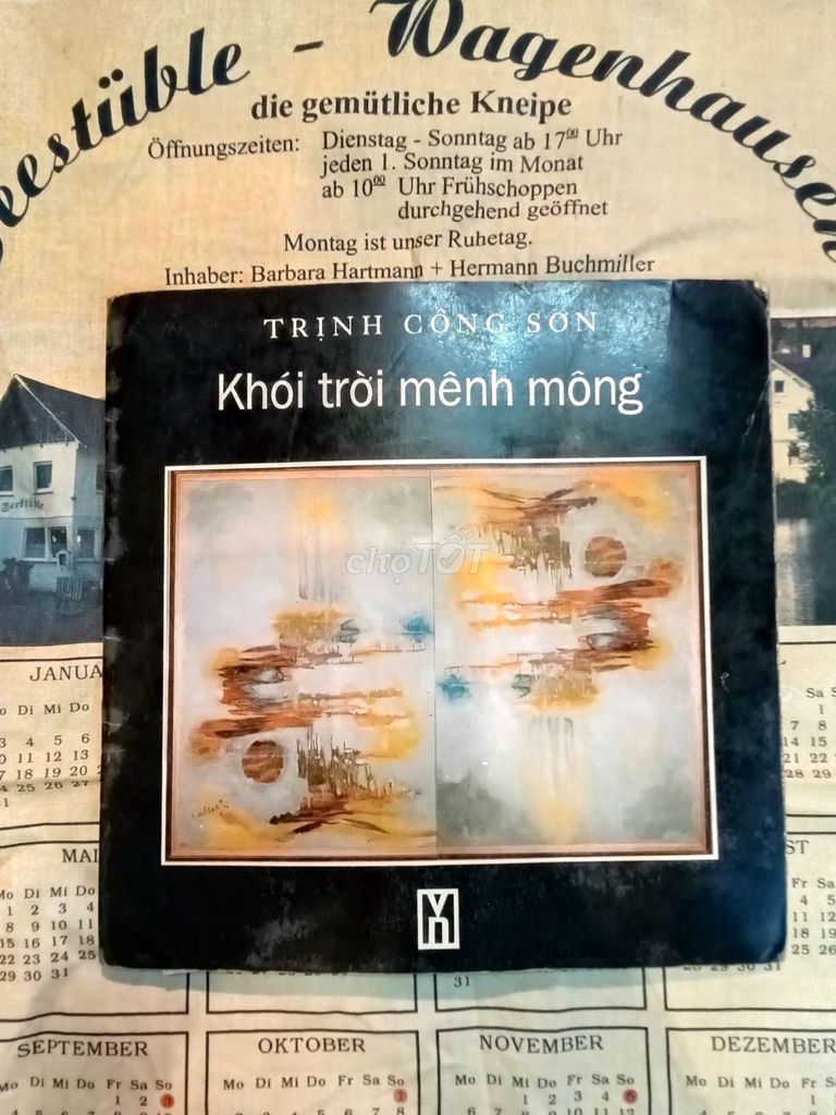 Tập nhạc có chữ ký Trịnh Công Sơn