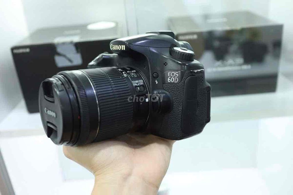 Máy ảnh Canon 60D DSLR Đen 18-55mm. Mua bán Máy ảnh, Máy quay tại Quận 10 Tp Hồ Chí Minh được đăng bởi Máy Ảnh MD hình 1