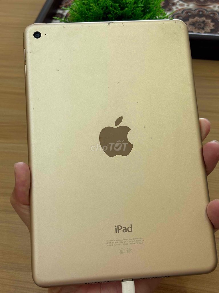 Apple iPad mini 4 32GB Vàng. Mua bán Máy tính bảng tại Thành phố Sóc Trăng Sóc Trăng được đăng bởi RUBY store hình 1