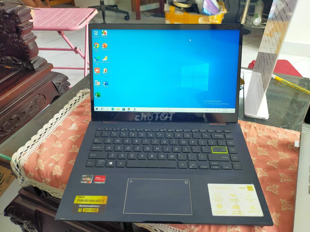 Asus VivoBook Flip 14  r7 4700U / 8GB/500GB / 14in. Mua bán Laptop tại Quận 12 Tp Hồ Chí Minh được đăng bởi Kỹ Thuật Moginz hình 1