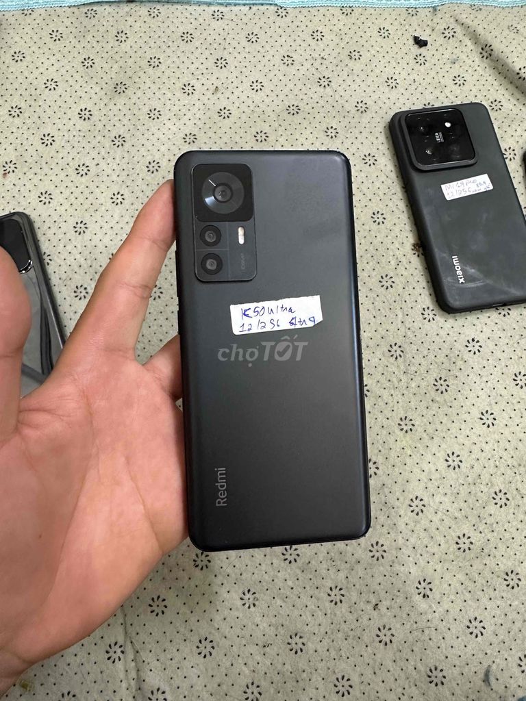 Xiaomi Redmi K50 Ultra Đen 12/256 đẹp. Mua bán Điện thoại tại Quận Tân Bình Tp Hồ Chí Minh được đăng bởi Nguyễn Thắng Mobile hình 1