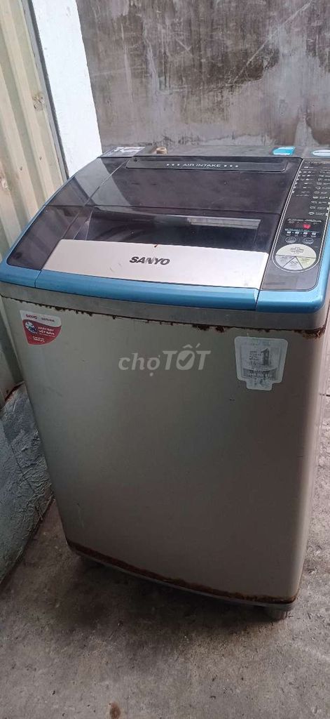 bán máy giặt sanyo 10.5kg đang sài