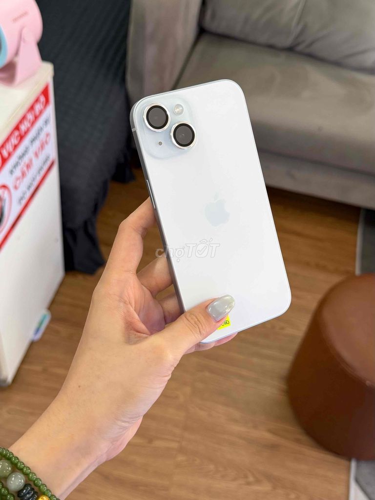 iPhone 15 128GB Xanh KH/A Like New 99% Quốc Tế. Mua bán Điện thoại tại Quận 8 Tp Hồ Chí Minh được đăng bởi TRƯỜNG MOBILE  hình 1