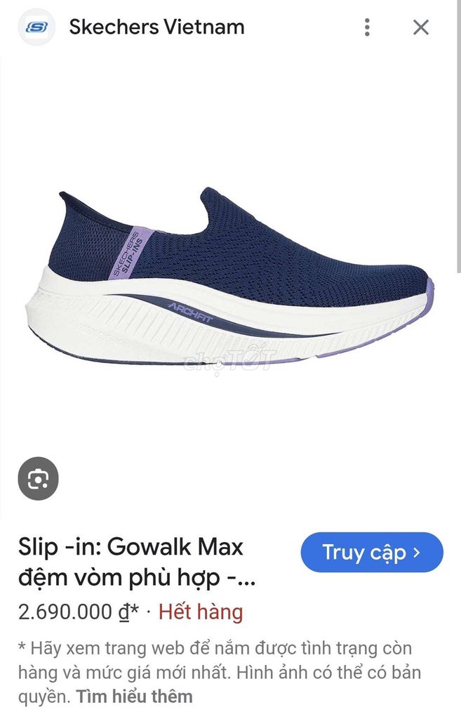 Bán nhanh giày nữ Skechers. Mua bán Giày dép tại Thành phố Thủ Đức Tp Hồ Chí Minh được đăng bởi Anh Minh hình 6