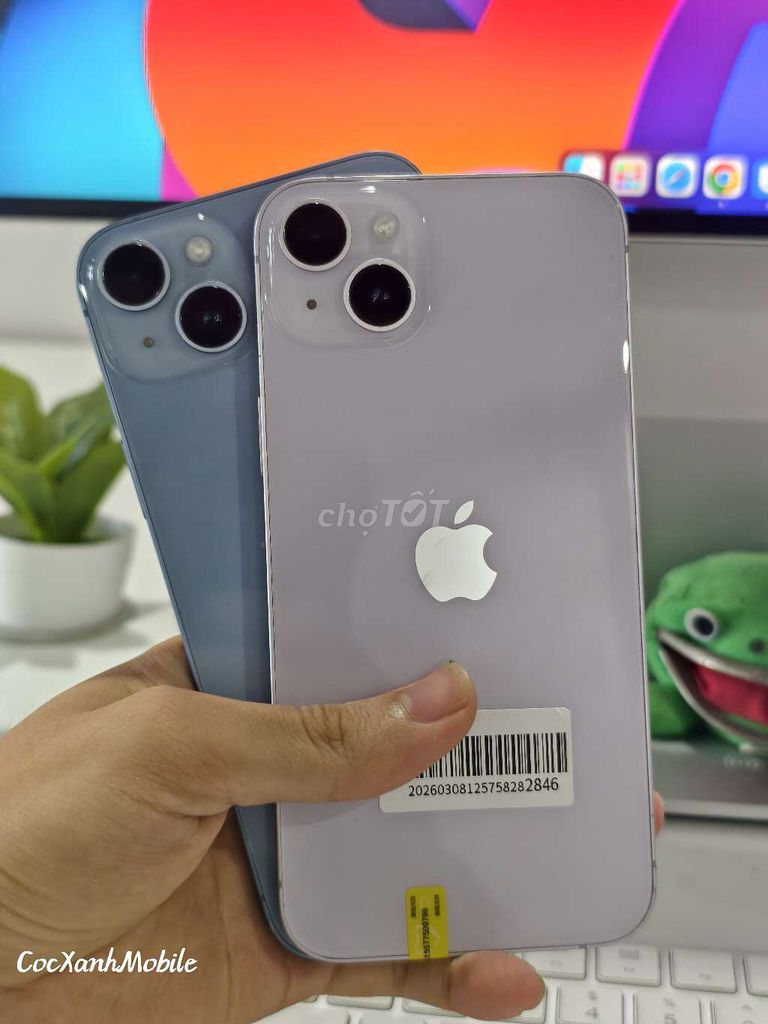 iPhone 14 Plus QT 2 Sim vật lý,zin áp đồg rá 8888k. Mua bán Điện thoại tại Quận Liên Chiểu Đà Nẵng được đăng bởi Minh Hiệp CócXanhMobile hình 1