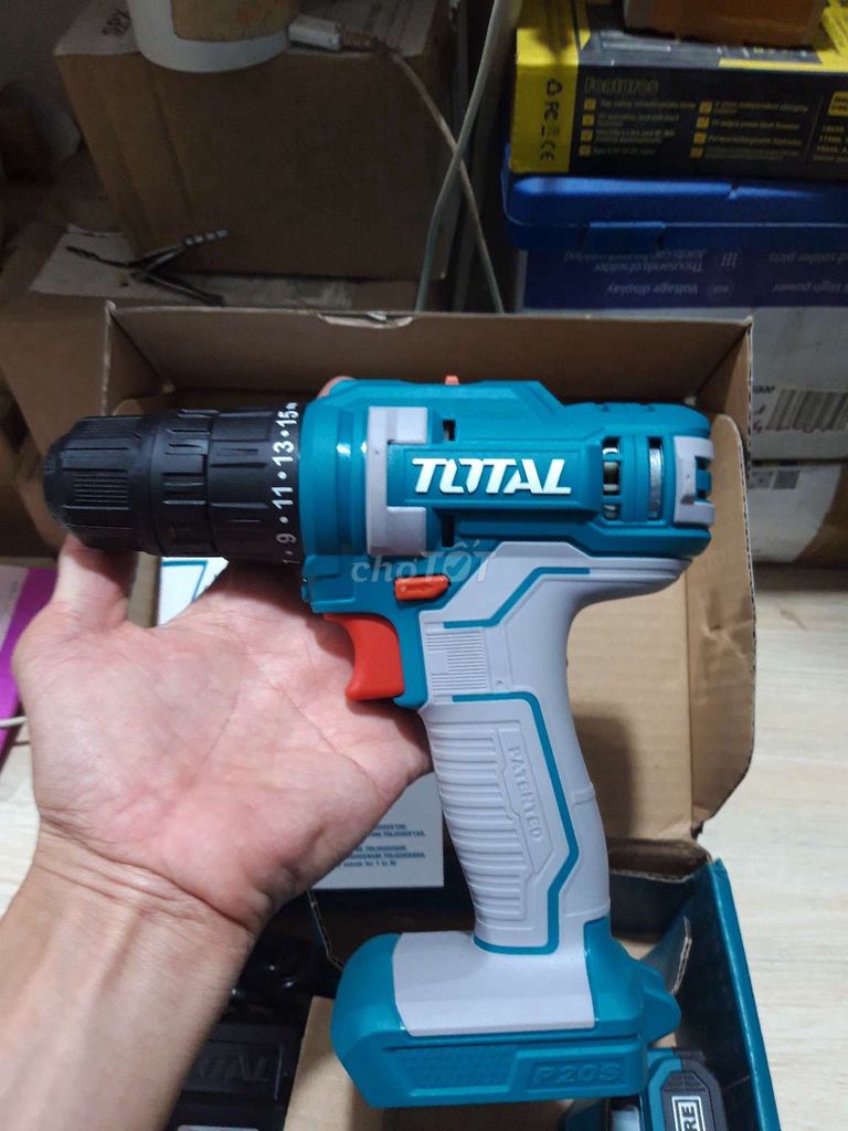 Máy khoan pin 20V Total mới, xả hàng bán giá gốc. Mua bán Đồ chuyên dụng, Giống nuôi trồng tại Thành phố Thủ Đức Tp Hồ Chí Minh được đăng bởi Bảo hình 3