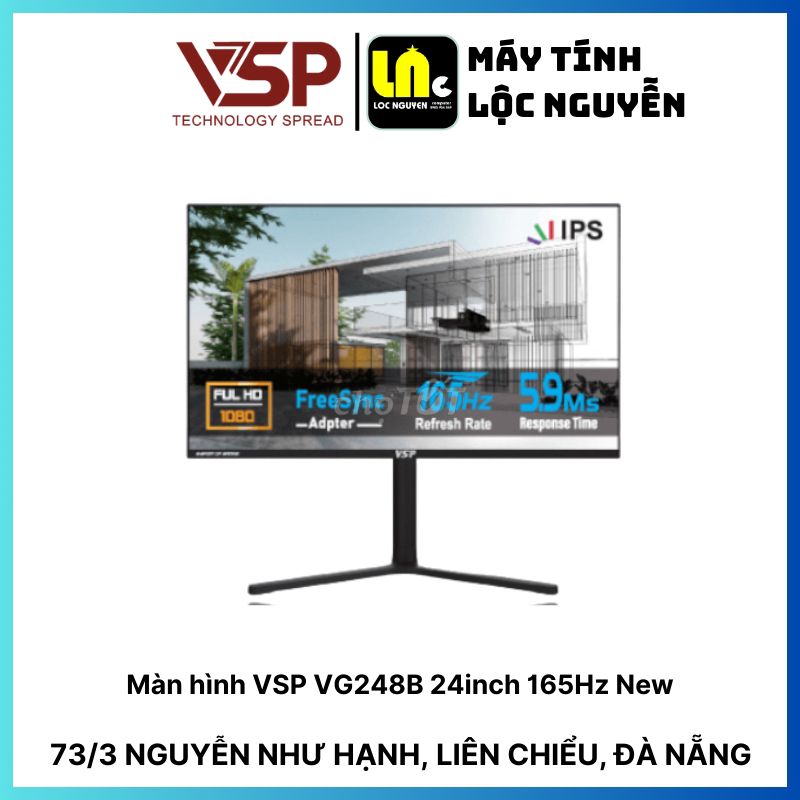 🔥LNc_Màn VSP VG248B 24inch 165Hz IPS New BH 24T