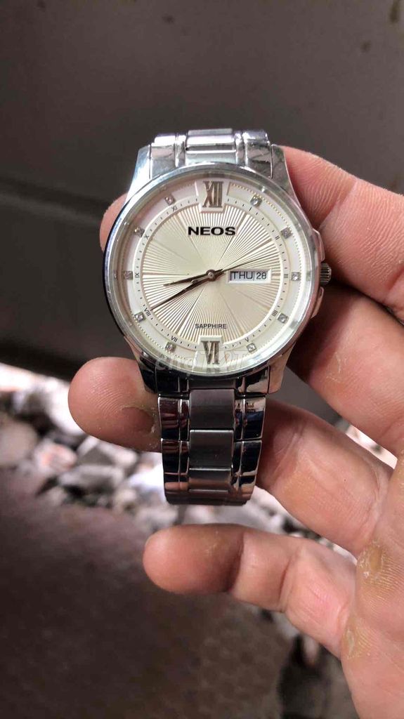 Đồng hồ NEOS Nam Thép không gỉ. Mua bán Đồng hồ tại Huyện Nhà Bè Tp Hồ Chí Minh được đăng bởi Nguyễn Trí hình 1