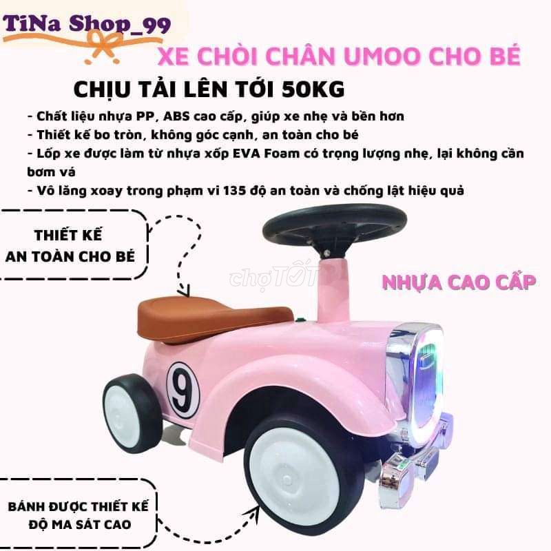 Xe chòi chân cho bé có đèn có nhạc