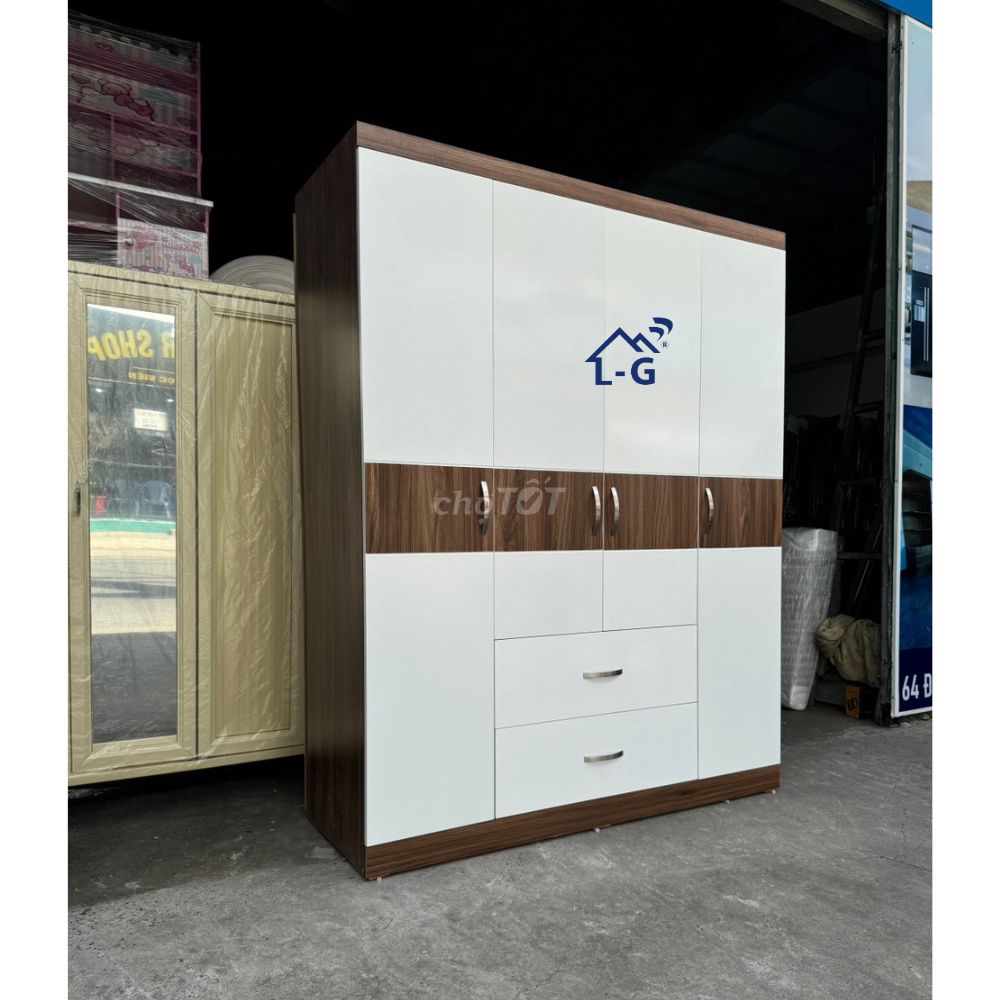 TỦ GỖ/TỦ QUÀN ÁO MDF/ TỦ GỖMDF/TỦ QUẦN ÁO/TỦ GỖ. Mua bán Tủ, kệ gia đình tại Quận Gò Vấp Tp Hồ Chí Minh được đăng bởi GIƯỜNG SẮT SƠN LÂM hình 1