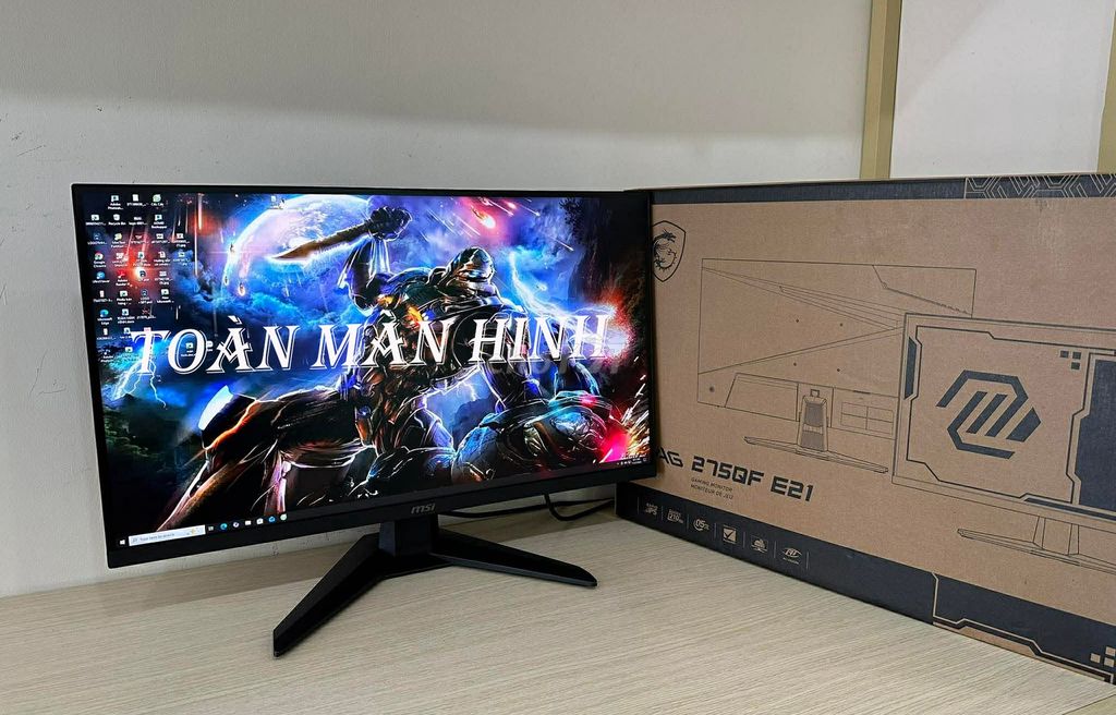 Màn Gaming New Bh 2027 #MSI 275QF E21 27" 2k 210Hz. Mua bán Phụ kiện (Màn hình, Chuột...) tại Quận Bình Thạnh Tp Hồ Chí Minh được đăng bởi TOÀN MÀN HÌNH hình 1