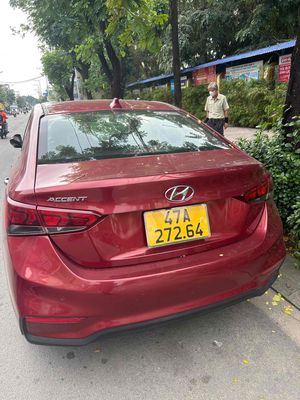 Hyundai Accent 2019 MT bản đủ 215000 km Đỏ