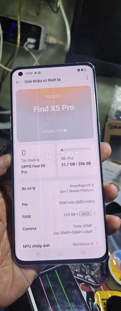 OPPO Find X5 Pro 256GB giá chữa cháy. Mua bán Điện thoại tại Quận 8 Tp Hồ Chí Minh được đăng bởi Thiên Hòa mobile  hình 1