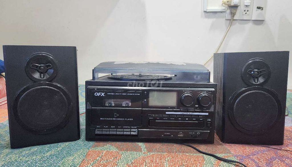Hệ thống âm thanh QFX TURN-250 Đen. Mua bán Tivi, Âm thanh tại Huyện Nhà Bè Tp Hồ Chí Minh được đăng bởi Mike Nguyễn hình 1