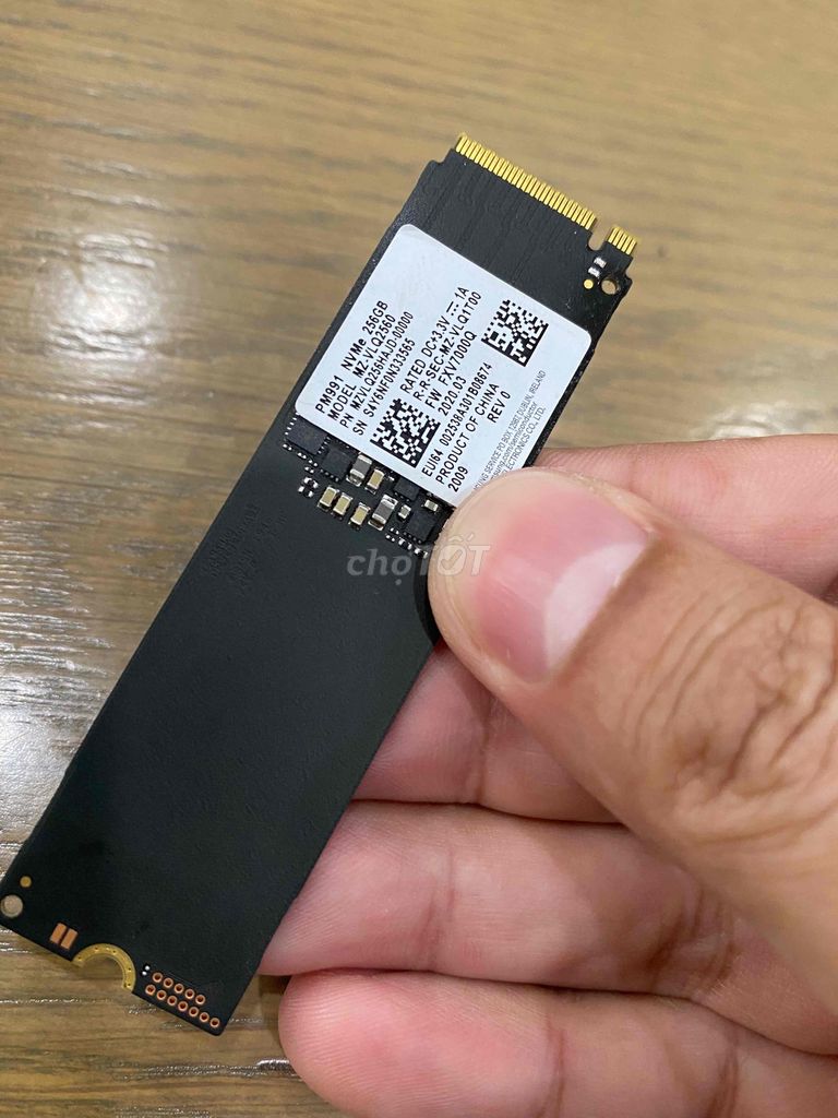 Ổ cứng SSD Nvme Samsung Pm991 256G Win 10 zin all