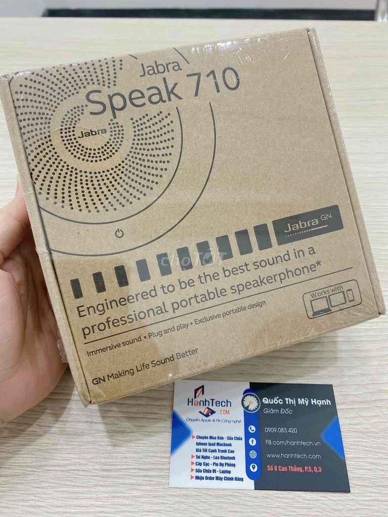 Loa phòng họp Jabra Speak 710 MS/UC BH 24 tháng. Mua bán Tivi, Âm thanh tại Quận 3 Tp Hồ Chí Minh được đăng bởi Hạnh Tech hình 1
