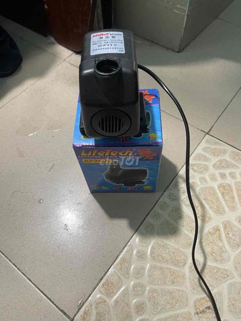 Máy bơm hồ cá Lifetech AP2000. Mua bán Phụ kiện, Thức ăn, Dịch vụ tại Quận Bình Tân Tp Hồ Chí Minh được đăng bởi Kiện Hải Đường hình 1
