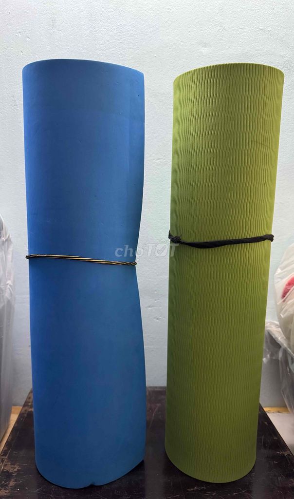 Thảm yoga Cao su chống trượt Xanh dương. Mua bán Đồ thể thao, Dã ngoại tại Quận 8 Tp Hồ Chí Minh được đăng bởi Tất Ngọc Phấn hình 1