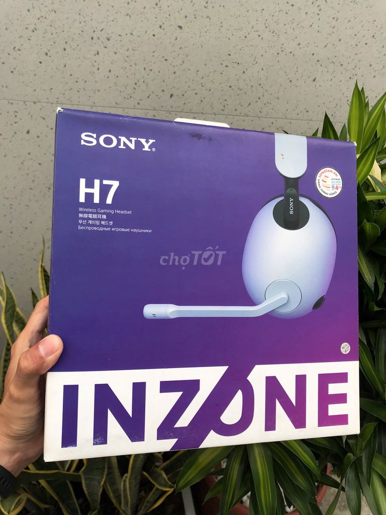 Tai nghe Sony INZONE H7 Trắng. Mua bán Tivi, Âm thanh tại Quận Gò Vấp Tp Hồ Chí Minh được đăng bởi Tiem Secondhand hình 1