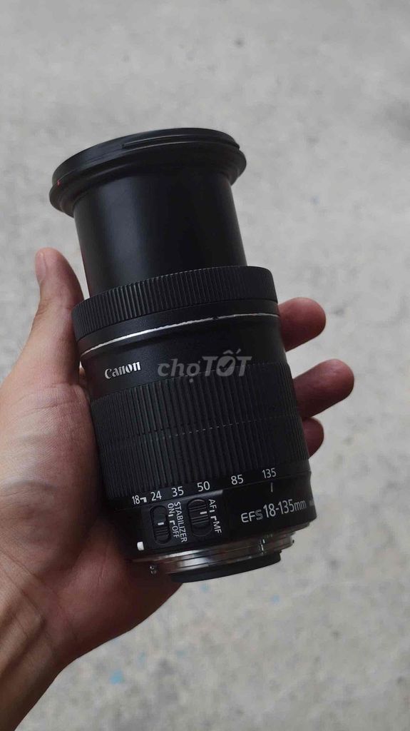 Ống kính máy ảnh Canon 18-135mm. Mua bán Máy ảnh, Máy quay tại Quận Bình Thạnh Tp Hồ Chí Minh được đăng bởi Le Dang Anh Tuan hình 1