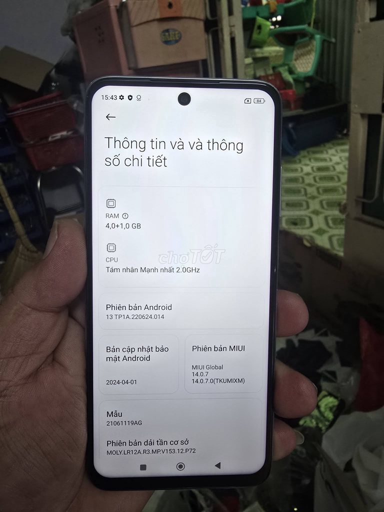 Xiaomi Redmi 10 4GB/64GB Trắng. Mua bán Điện thoại tại Quận 11 Tp Hồ Chí Minh được đăng bởi Hội Đồ Điện Tử hình 1