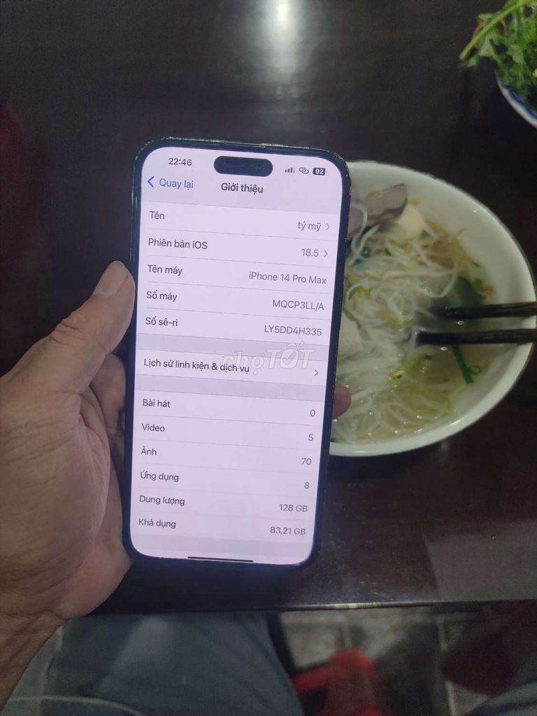 Apple iPhone 14 Pro Max bán hay giao lưu. Mua bán Điện thoại tại Huyện Đất Đỏ Bà Rịa - Vũng Tàu được đăng bởi tùng hình 1