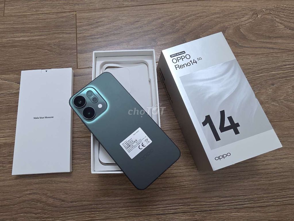 Oppo Reno 14 5G 256GB Xanh Đã sử dụng. Mua bán Điện thoại tại Quận Cầu Giấy Hà Nội được đăng bởi Nguyễn Quyền hình 1