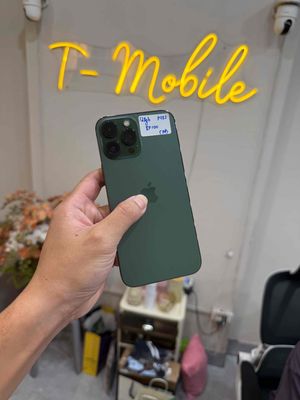 13 Promax 128Gb Quốc Tế zin full xanh green