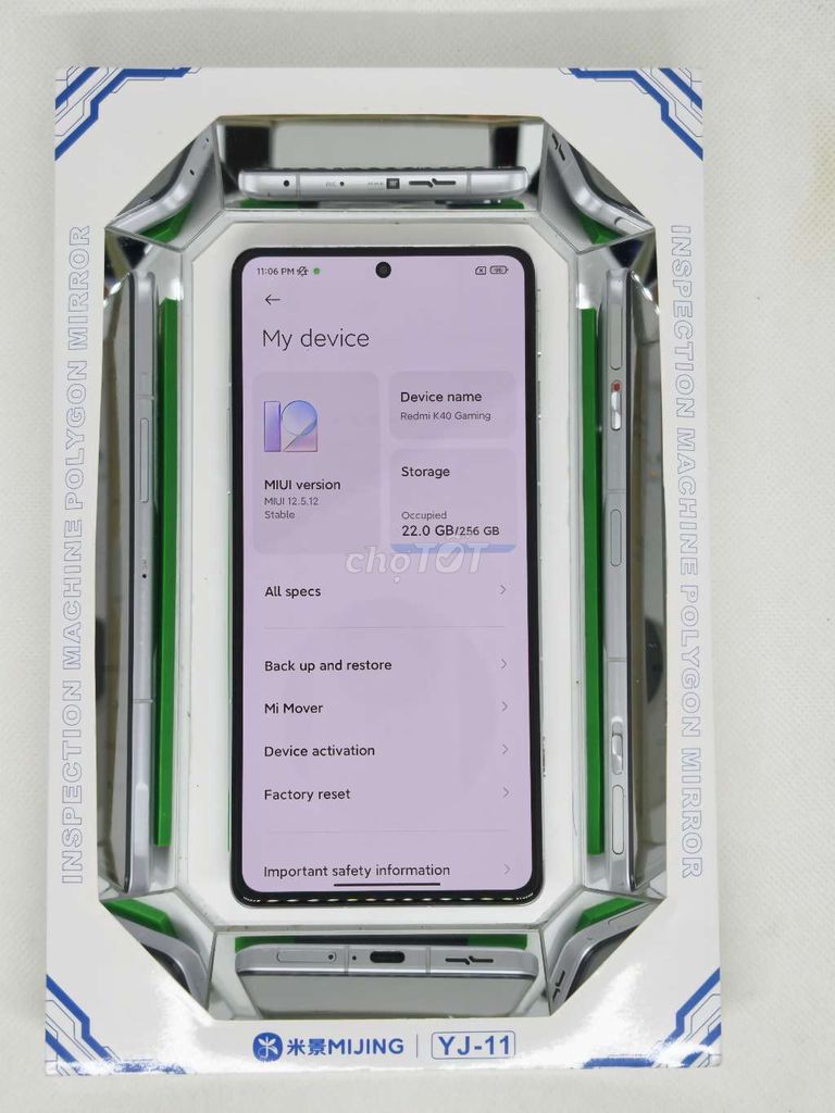 Xiaomi Redmi K40 Gaming 12/256GB Trắng. Mua bán Điện thoại tại Quận Thanh Xuân Hà Nội được đăng bởi Đỗ Mạnh Nhuận hình 1