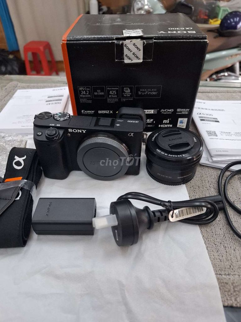 Bán 2 bộ a6300 kit full box .new 99.9%