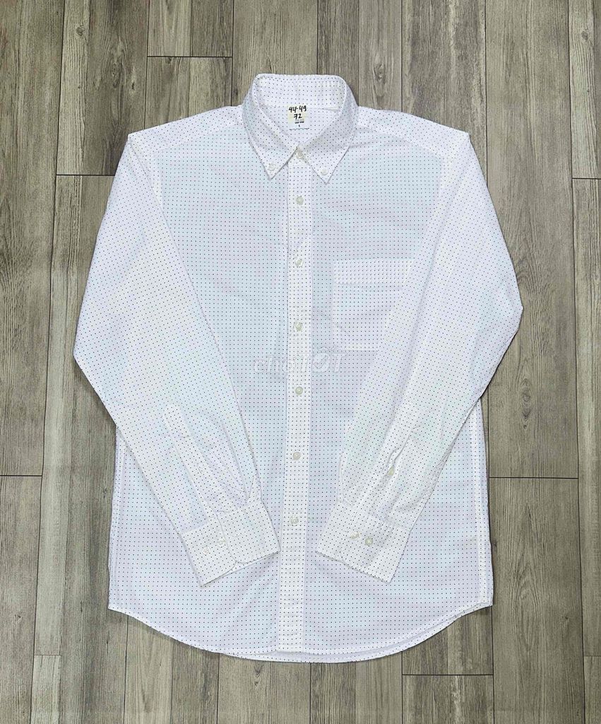 Áo sơ mi Uniqlo Nam Trắng size S. Mua bán Quần áo tại Quận 12 Tp Hồ Chí Minh được đăng bởi Như 2Hand Chuyên Si Hiệu Tuyển hình 1