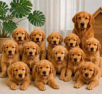 Chó Golden - chó golden 2-3tháng mập mạp lanh lợi
