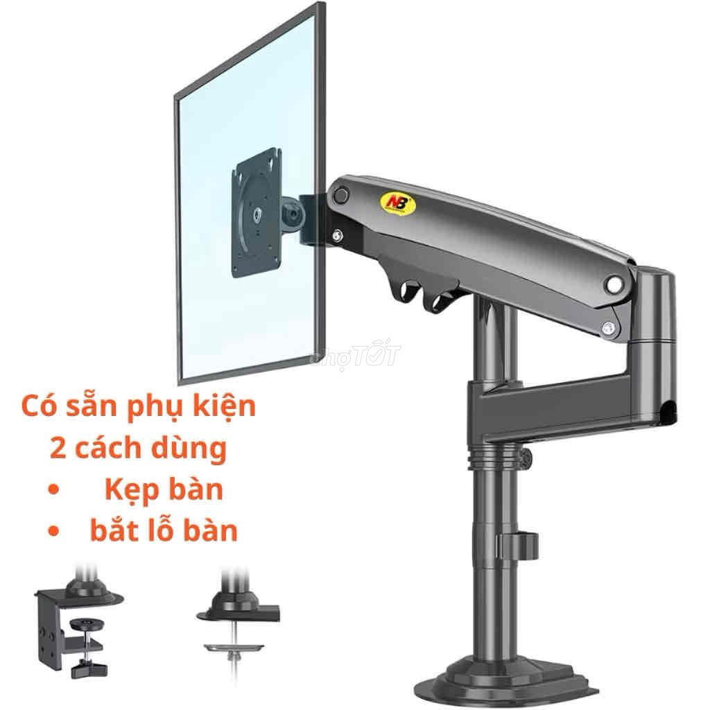 Giá treo màn hình NB H100 Đen Nhôm, thép, nhựa. Mua bán Phụ kiện (Màn hình, Chuột...) tại Quận 12 Tp Hồ Chí Minh được đăng bởi Thi hình 1