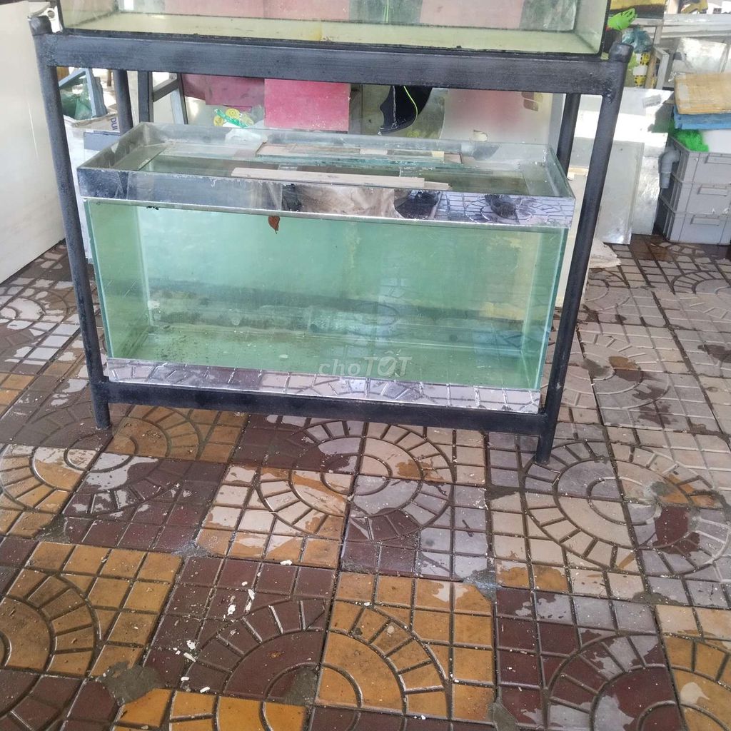 Cần bán 2 giàn hồ cá cảnh kính 8li. Mua bán Phụ kiện, Thức ăn, Dịch vụ tại Quận Cái Răng Cần Thơ được đăng bởi Trần Huỳnh Phong hình 2
