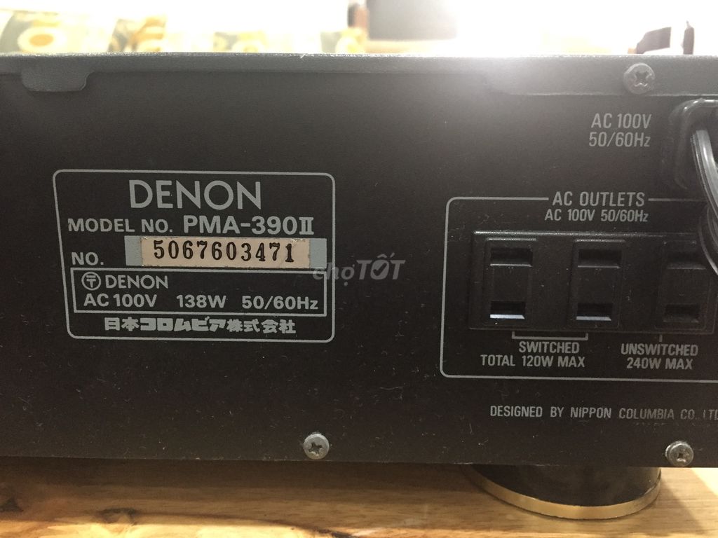 0906630797 - Amply Denon model PMA-390ii(thanh lý)