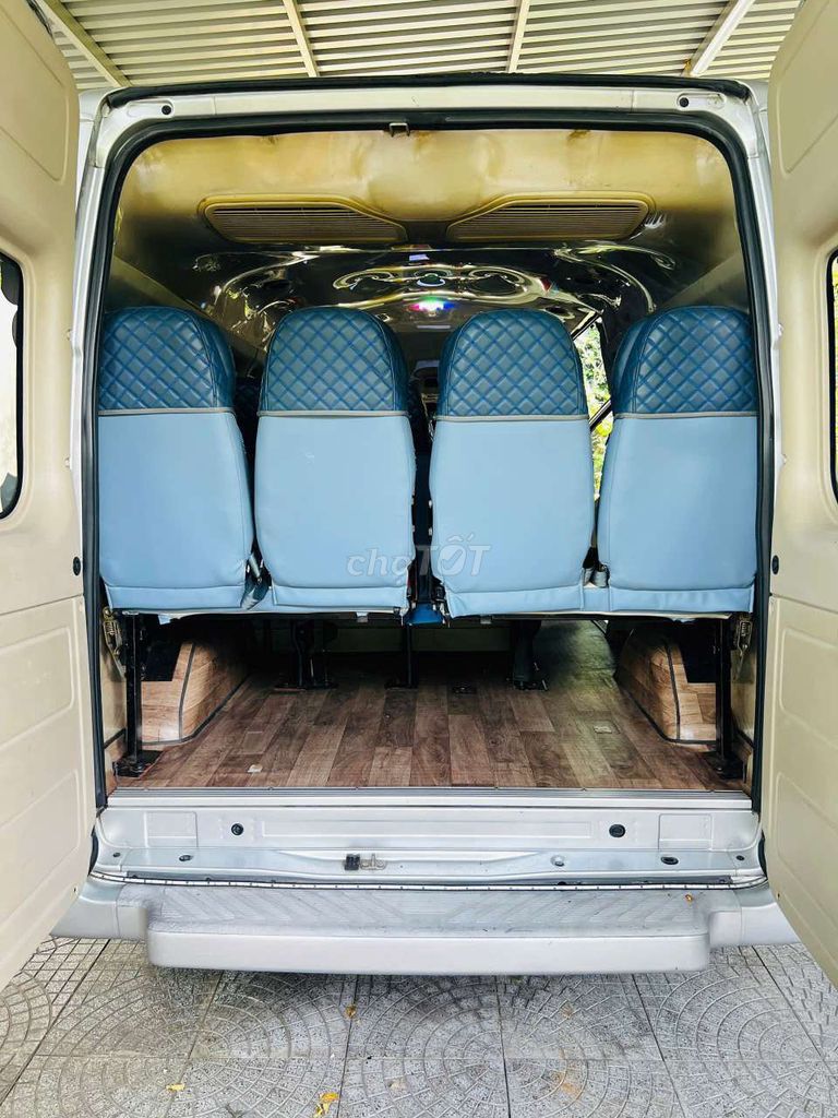 Ford Transit 2017 16 chỗ 190000 km Trắng. Mua bán Phương tiện khác tại Thành phố Dĩ An Bình Dương được đăng bởi Viet Duc hình 5