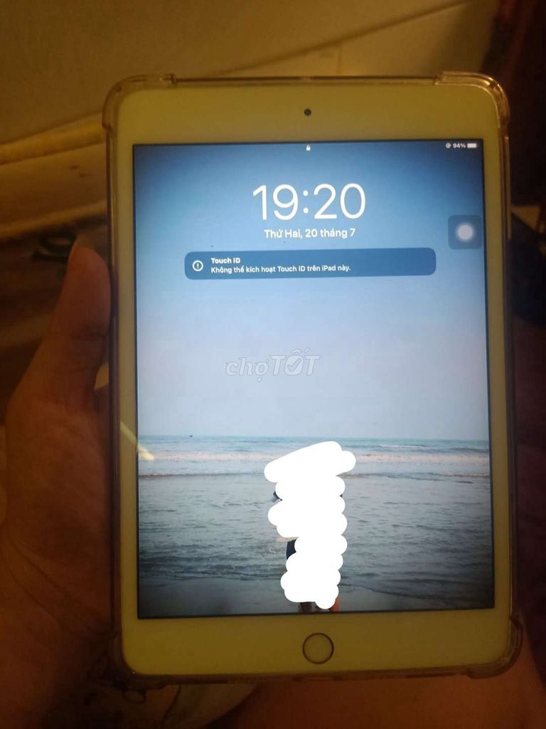 Apple iPad mini 4 128GB Liệt cảm ứng. Mua bán Máy tính bảng tại Quận Hai Bà Trưng Hà Nội được đăng bởi Zenzen hình 1