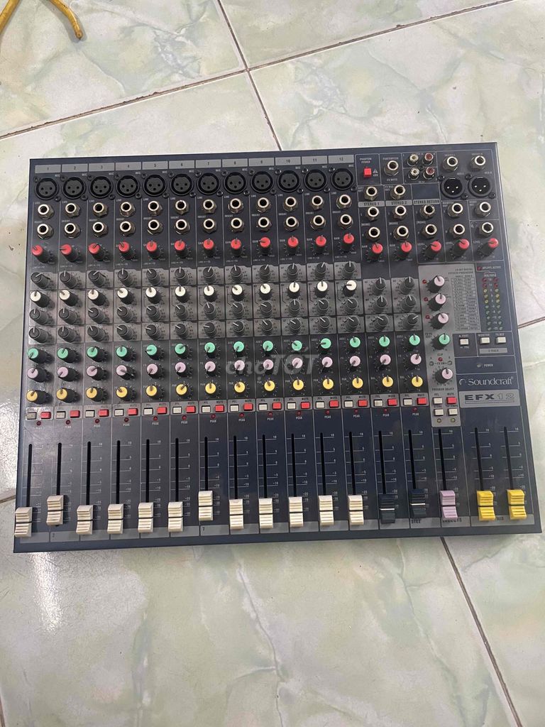 micxer Soundcraft EFX12. Mua bán Tivi, Âm thanh tại Huyện Hóc Môn Tp Hồ Chí Minh được đăng bởi Ninh kiên  hình 1