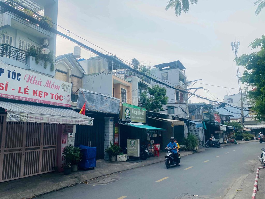 8.5 tỷ. MẶT TIỀN NGUYỄN DUY CUNG. 65m2. ĐỐI DIỆN TRƯỜNG TÂN SƠN