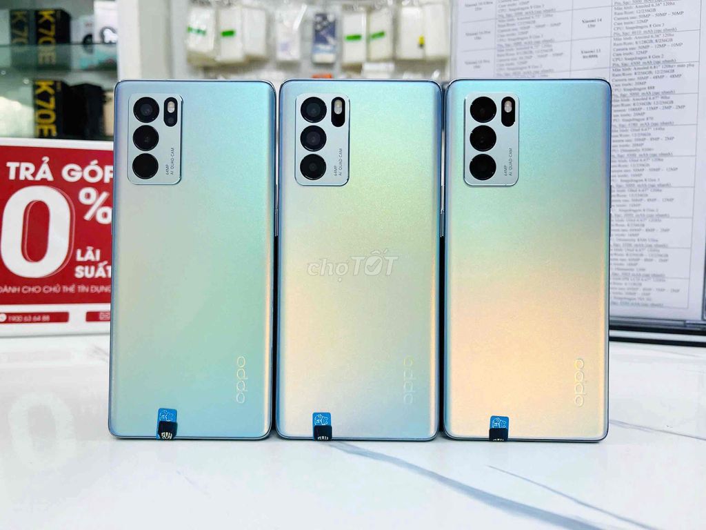 OPPO Reno 6 Pro 5G Fullbox Dimensity 1200 Cực Khoẻ